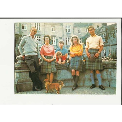 Royalty ROYAL FAMILY Balmoral Postcard by J. Arthur Dixon (PRF/21602)