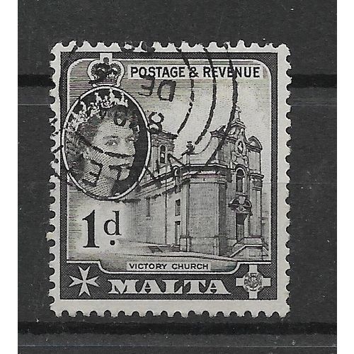 Malta.SG268 1d Victory Church.Fine Used.Aug18
