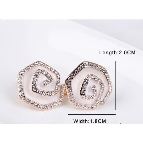 Austrian Crystal Geometric Earrings