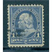 Used 264 1c Benjamin Franklin Fine M03000
