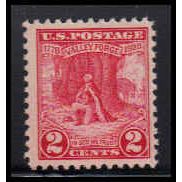 645 2c Valley Forge Fine MNH O1506