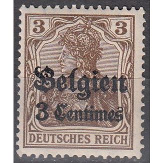 Belgique 1914 Michel Occupation 1 Neuf ** Cote (2011) 1.30 € Germania