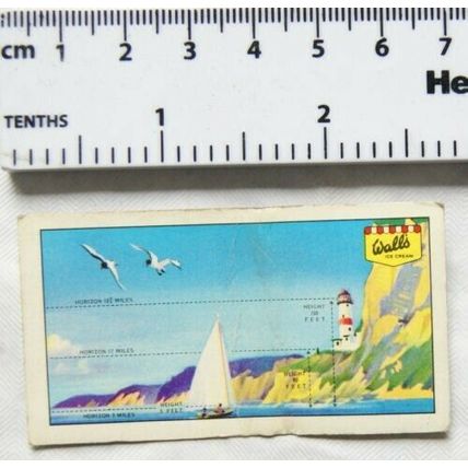 1966 Wall's Ice Cream Do You Know No. 1 How far away the Horizon is?