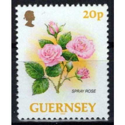 Guernsey 487 MNH Flowers Plants Nature ZAYIX 0524S0116M