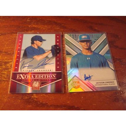 2005-2023, 10-Autographed Baseball Cards, TUCKER/HERNANDEZ ++, Check Scans