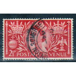 GB 1953 Coronation 2.5d used SG 532