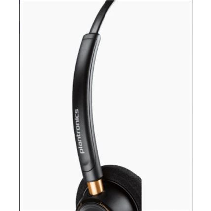 Plantronics EncorePro Monaural Over-The-Head Headset HW510V Black 89435-01