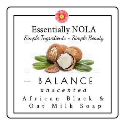 African Black and Oatmeal Soap - Fragrance Free[ ]