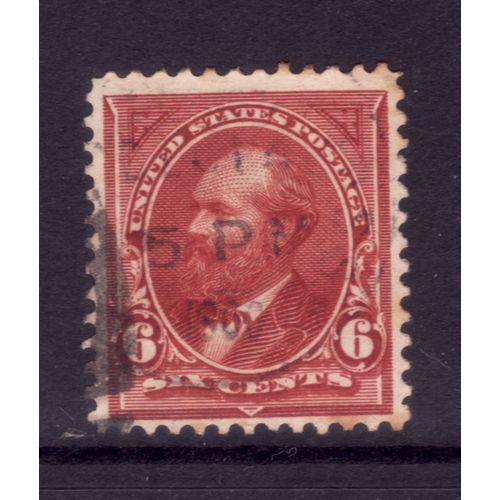 USA 1895 SG 274 6c DULL BROWN FINE USED