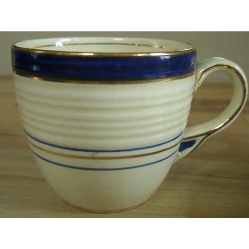 Booths Ribstone Ware Coffee Cup & Small Plate