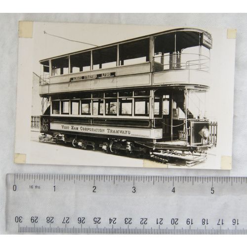 Photo West Ham Tram ref.2