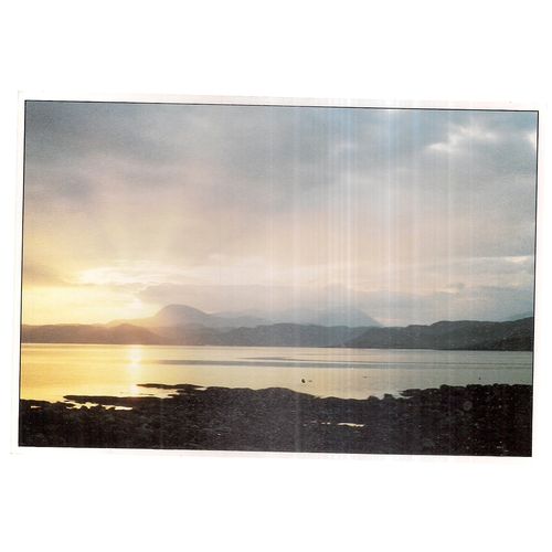 AN TEALLACH AND GRUINARD BAY, FROM LAIDE, Wester Ross unused postcard =