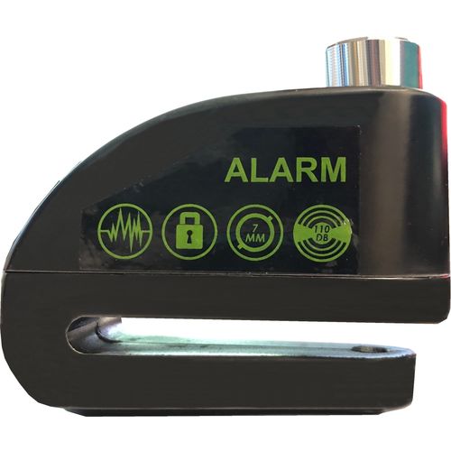 Anti-Theft Motorcycle Disc Alarm Lock with Storage / Carry Case