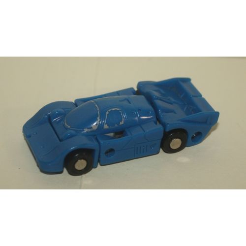 Mini Transformers Blue Race Car