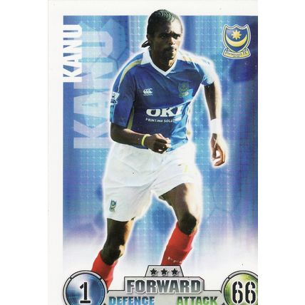 Match Attax 2007/2008 Kanu Portsmouth