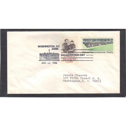 Event Inauguration 2106 Readers 2109 Memorial (No Cachet-Typed/A) CV40119