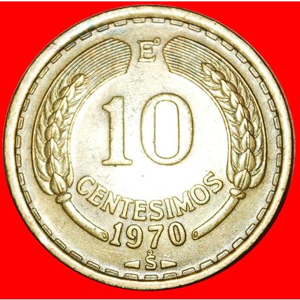CONDOR (1960-1970): CHILE ★ 10 CENTESIMOS 1970!★LOW START★NO RESERVE