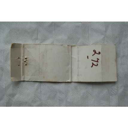 old Matchbook Cover - Animals - Water Vole