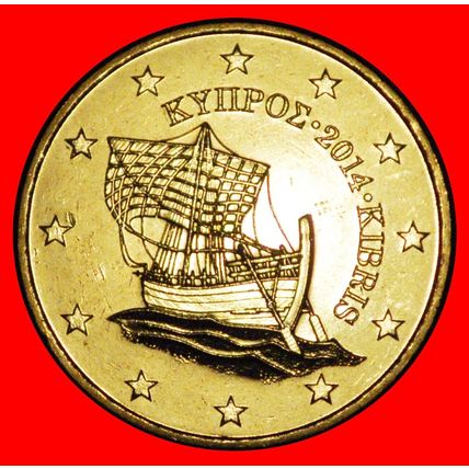 GREECE (2008-2021): CYPRUS★50 CENT 2014! SHIP NORDIC GOLD★LOW START★NO RESERVE!