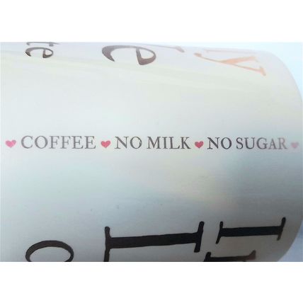 I REALLY LOVE CHOCOLATE COFFEE MUG - 9 x 11 x 8 cm diam CLEAN & VERY GOOD