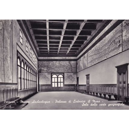 Museo Archeologico Palazzo Di Lodovico Ferrara Real Photo Postcard