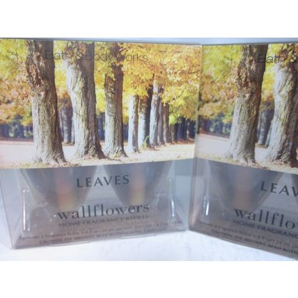 2 bx /4 bulbs Bath & Body Works Wallflower Diffuser Refill Bulb Leaves