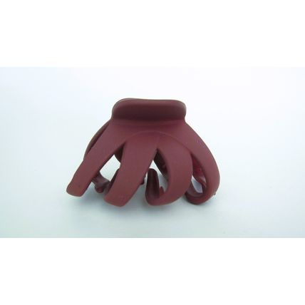 Medium sized colored soft textured octopus hair claw clip