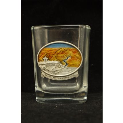 Heritage Metalworks Fine Pewter Grand Canyon National Park 2.5” Clear Shot Glass