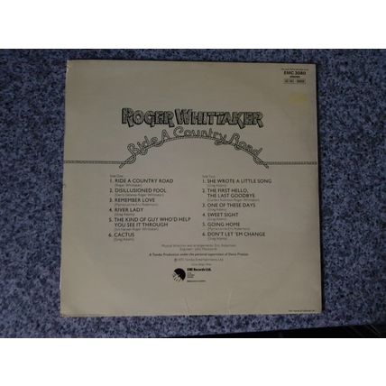Roger Whittaker – Ride A Country Road (EMC3080) 1975 (LP)