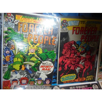 FOREVER PEOPLE FULL RUN! Darkseid! Deadman! Sandman! 1971! Worth $235.00! $175.
