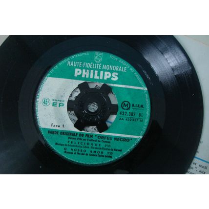 A4-BRENO MELLO & MARPESSA DAWN-ORFEU NEGRO-FRENCH 7" EP-NM-1959-FILM SOUNDTRACK