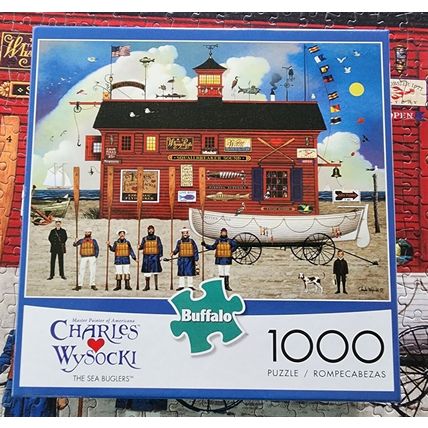 Charles WySocki 1000 Piece Jigsaw The Sea Buglers Complete Buffalo Games