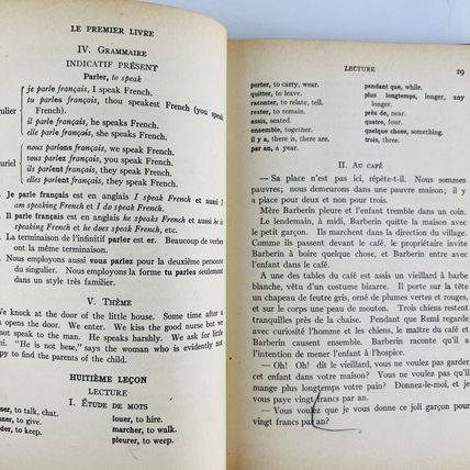 Le Premier Livre 1923 French Edition Hardcover by Albert A Meras Baptiste Meraa