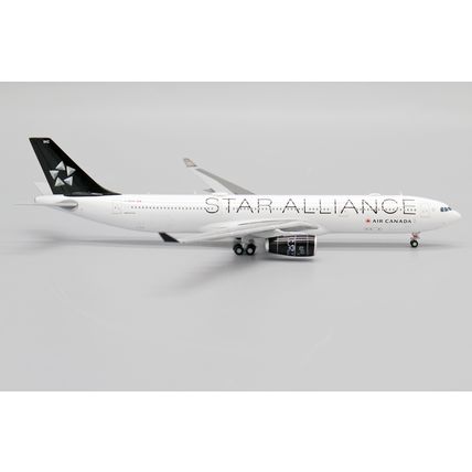 A330-300 AIR CANADA STAR ALLIANCE REG: C-GEGP W/ANTENNA - JC WINGS JC4895 1/400
