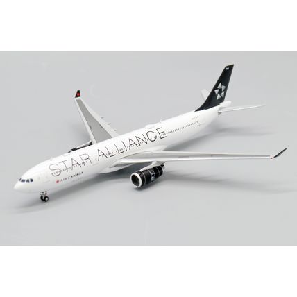 A330-300 AIR CANADA STAR ALLIANCE REG: C-GEGP W/ANTENNA - JC WINGS JC4895 1/400