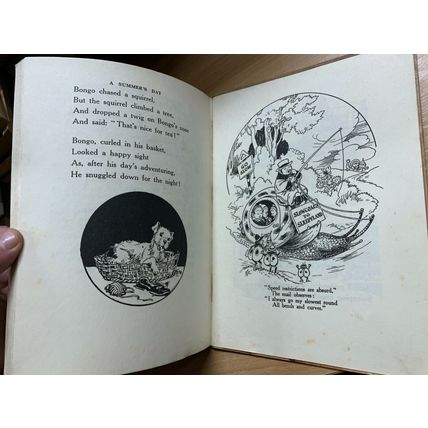 RARE* c1946 "TWILIGHT TALES" ILLUSTRATED CHILDRENS FICTION HARDBACK BOOK (P3)