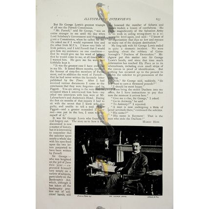 Sir George Lewis, Lawyer, Book Illustration (Print), 1892