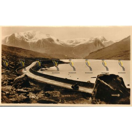 Llyn Ogwen, Wales, 14254 RP Valentines Postcard, 1929