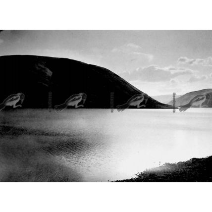 St Mary's Loch & The Wiss, Selkirkshire, B & W Photo Book Illustration, 1937