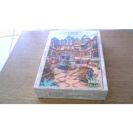 VILLAGE SQUARE Jigsaw Puzzle (1000 Piece) Hesha Hexie Toys