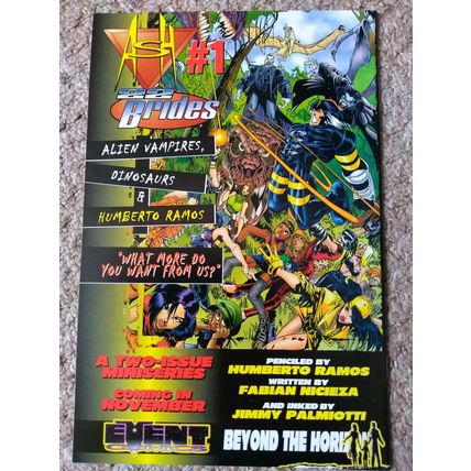 ASH: THE FIRE WITHIN # 1 (1996) EVENT COMICS (NM Condition)