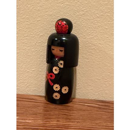 True Japan Made Hand-Crafted 1970s Vintage Wooden Doll