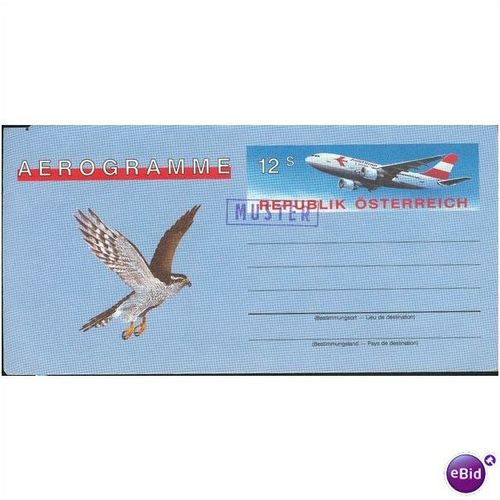 Austria Aerogramme 1994 - 12s pre-paid 2