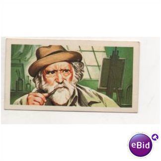 1969 Brooke Bond Tea card Famous People No.31 AUGUSTUS JOHN