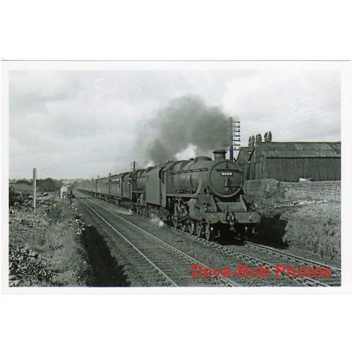 Railway Photo LMS Stanier Black 5 5050 4-6-0 Loco