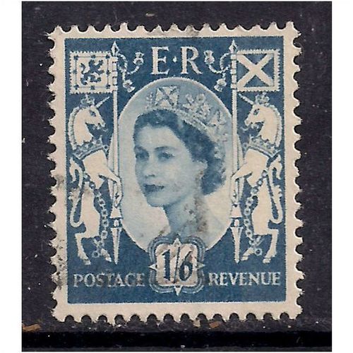 Scotland GB 1967 QE2 1/-6d Grey Blue wilding SG 6.(K158 )