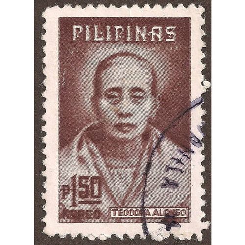 PHILIPPINES, Teodora Alonso, brown 1974, P1.50