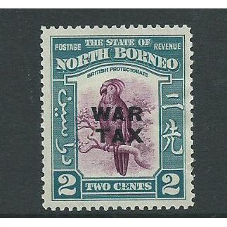 North borneo hm war tax sg319