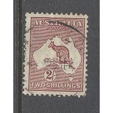 Australia.SG110 2s Kangaroo (Maroon).Fine Used.Mar16