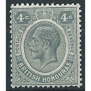 British Honduras 1929 SG130 4c Grey Mounted Mint .. ..